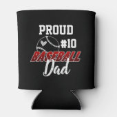 野球誇りを持ったパパ選手の数 缶クーラー (裏面)