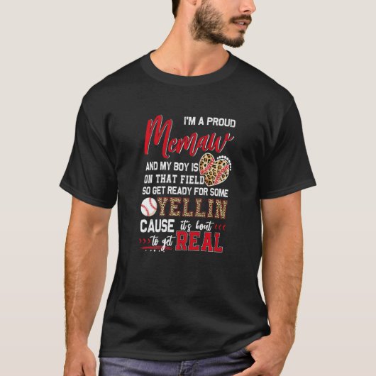 野球誇りを持ったミュー野球家族マッチング1 Tシャツ (正面)