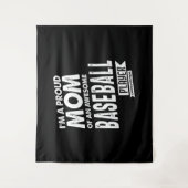 野球誇りを持った選手のマ素晴らしマ タペストリー (正面)