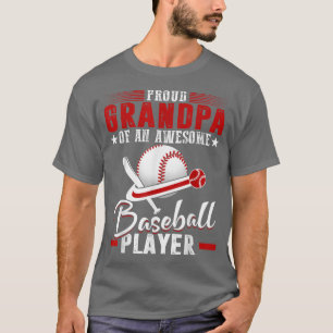 野球誇りを持った選手の祖父 Tシャツ
