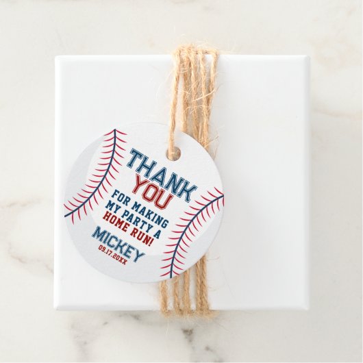 野球誕生日ありがとう フェイバータグ (インサイチュ)