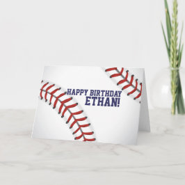 野球誕生日カード カード