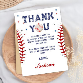 野球誕生日サンキューカード サンキューカード