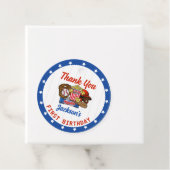 野球誕生日サンキューメッセージカード フェイバータグ (インサイチュ)