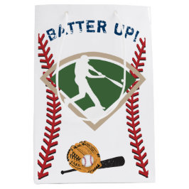 野球誕生日抱き枕 ミディアムペーパーバッグ