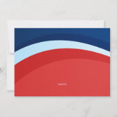 野球誕生日招待状 招待状 (裏面)