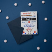 野球誕生日招待状 招待状