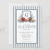 野球誕生日招待状 招待状 (正面)