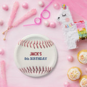 野球誕生日紙プレート ペーパープレート (パーティー)