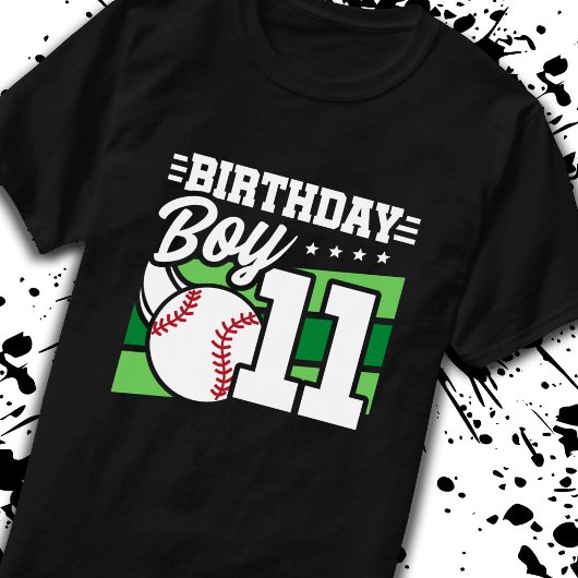 野球誕生日11歳ボーイ11誕生日 Tシャツ