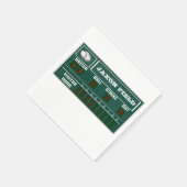 野球誕生日│スコアボード│パーティー スタンダードカクテルナプキン (角)