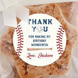 野球誕生日 ラウンドシール