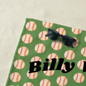 野球賞ビーチタオル ビーチタオル (インサイチュ)