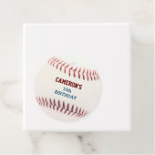 野球赤ブルー フェイバータグ (インサイチュ)