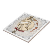 野球遊投手 タイル (側面)