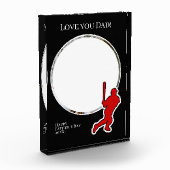 野球選手との父の日撮影 フォトブロック (左)