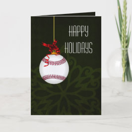 野球選手のためのクリスマスカード シーズンカード