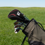 野球選手のカスタムイニシャルまたはジャージー番号 ゴルフヘッドカバー (インサイチュ)