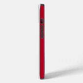野球選手のユニフォームの背番号スタイル Case-Mate iPhoneケース (裏面 / 左)