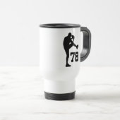 野球選手の均一第78ギフト トラベルマグ (正面右)