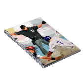 野球選手はホームプレート ノートブック (右側)