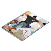 野球選手はホームプレート ノートブック (左側)