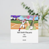 野球選手は野球をしている 招待状 (スタンド正面)