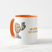 野球選手ギフトのピックボール最高のチャンピオン マグカップ (正面左)