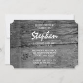 野球選手スポーツ素朴写真卒業 招待状 (裏面)