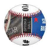 野球選手チーム名チャンピオン 野球ボール (裏面)