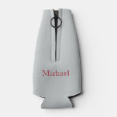 野球選手パーソナライズされた ボトルクーラー (裏面)