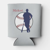 野球選手パーソナライズされた 缶クーラー (正面)