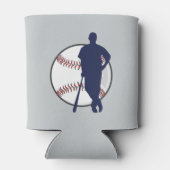 野球選手パーソナライズされた 缶クーラー (裏面)