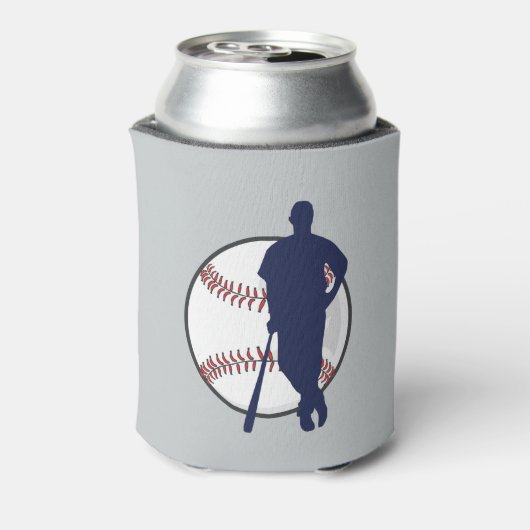 野球選手パーソナライズされた 缶クーラー (缶裏面)