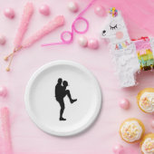 野球選手ピッチャー ペーパープレート (パーティー)