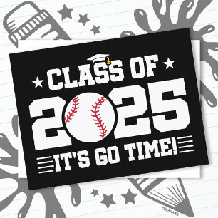 野球選手2025年卒業クラス ポストカード
