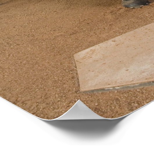 野球選手3 ポスター (角)