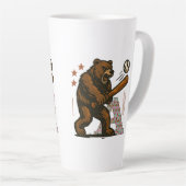 野球選手 カフェラテマグ (右アングル)