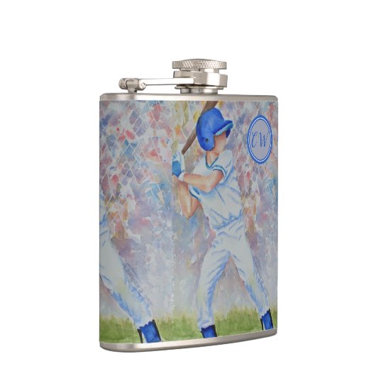 野球選手 フラスク (右)