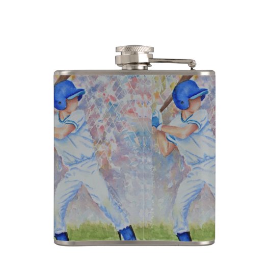 野球選手 フラスク (裏面)