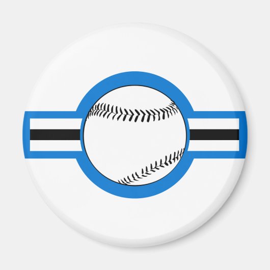 野球選手 マグネット (正面)
