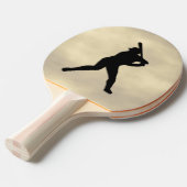 野球選手 卓球ラケット (正面アングル)
