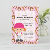 野球選手 招待状 (スタンド正面)