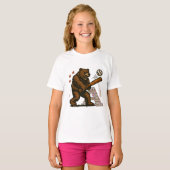 野球選手 Tシャツ (正面フル)