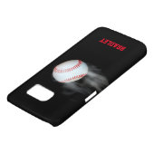 野球部の選手を投げパーソナライズされたる Case-Mate SAMSUNG GALAXYケース (下部)