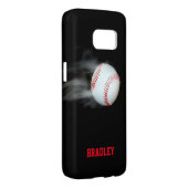 野球部の選手を投げパーソナライズされたる Case-Mate SAMSUNG GALAXYケース (裏面/右)