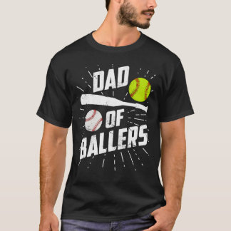 野球部ソフトボールおもしろい試合父親のパパ Tシャツ