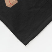 野球雪だるまクリスマスツリー投手キャッチャー フリースブランケット (角)