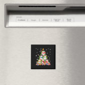 野球雪だるまクリスマスツリー投手キャッチャー マグネット (インサイチュ (食洗機))