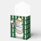 野球雪だるまクリスマス フェイバーボックス (オープン)